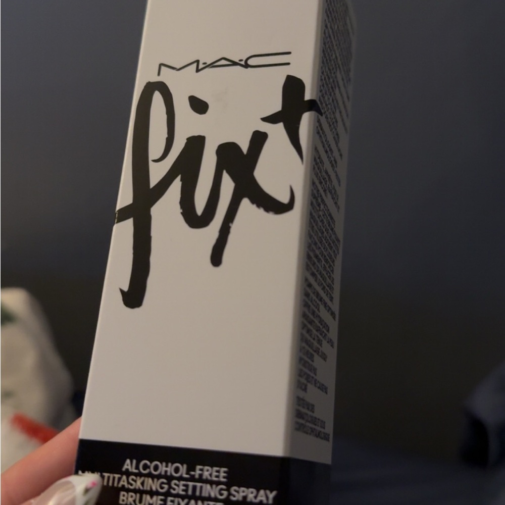 MAC Cosmetics Skincare Setting Spray Black and White